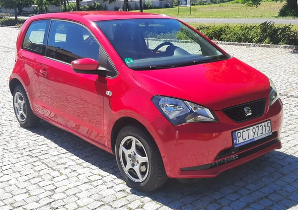 Seat Mii cena 12999 przebieg: 64283, rok produkcji 2015 z Czarnków małe 154